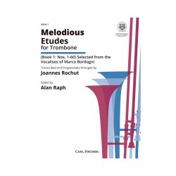 Estudios Melódicos para Trombón Libro 1 BORDOGNI