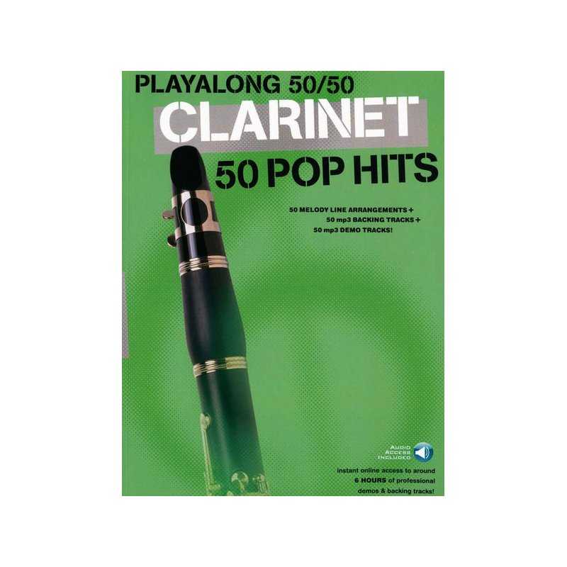 50 Pop Hits para Clarinete