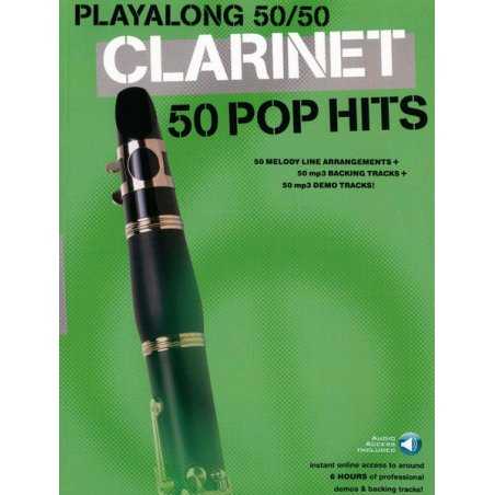 50 Pop Hits para Clarinete