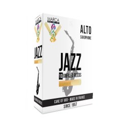 Caja de 10 cañas MARCA Jazz Unfiled para Saxofón Alto