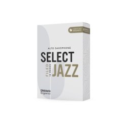 Caja de 10 cañas D'ADDARIO Organic Select Jazz Filed para Saxofón Alto