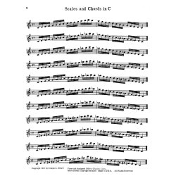 Three Octave Scales and Chords para Saxofón JOE ALLARD-1