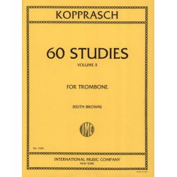 60 Estudios para Trombón Volúmen 2 G. KOPPRASCH