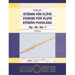 Estudios para Flauta Vol. 1 Op. 33 E. KOHLER