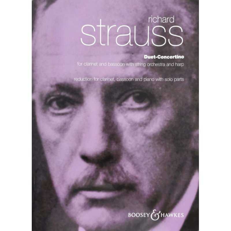 Duet Concertino para Clarinete, Fagot y Orquesta RICHARD STRAUSS