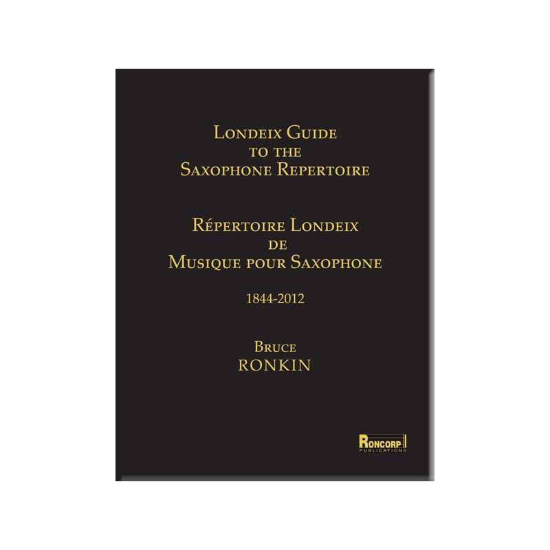 Guía Londeix del Repertorio para Saxofón B. RONKIN