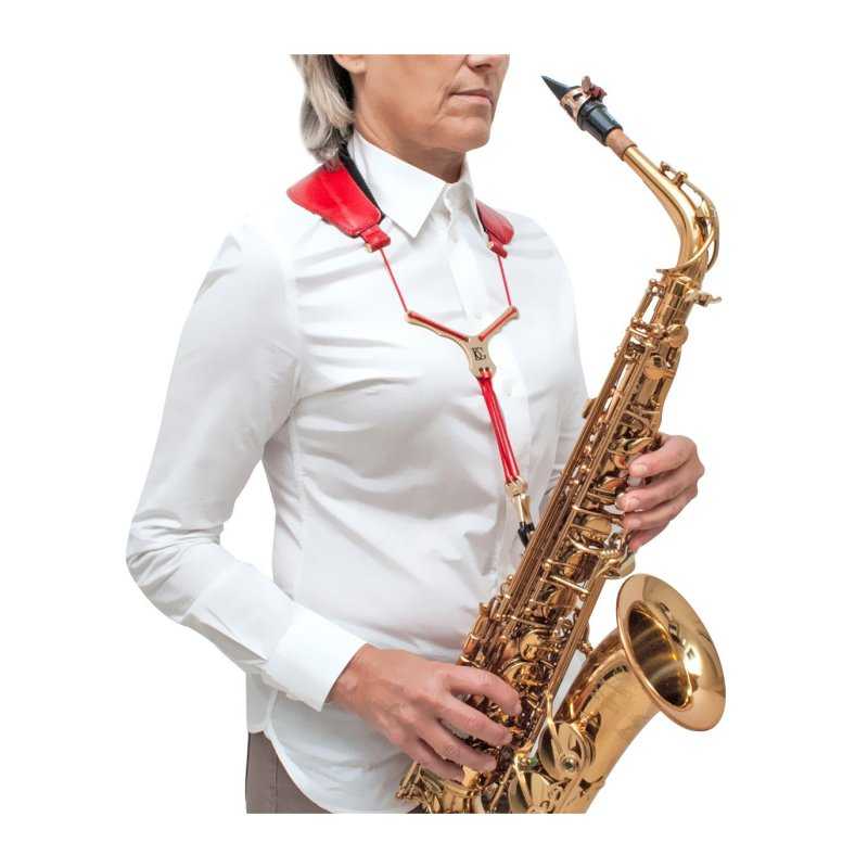 Colgante BG S79YMSH Yoke para Saxofón Alto/Tenor/Soprano-0