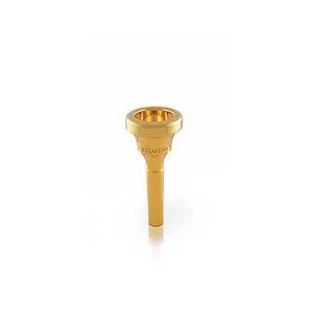 Boquilla JK Exclusive 6A Gold Plated para Trombón Tenor