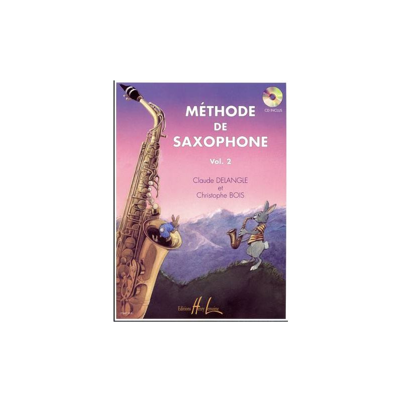 Méthode De Saxophone Vol. 2 DELANGLE