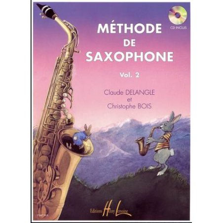 Méthode De Saxophone Vol. 2 DELANGLE