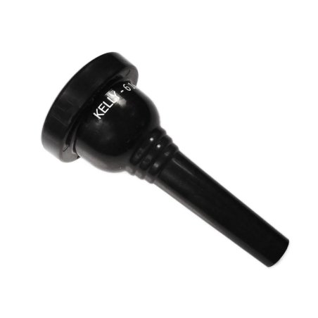 KELLY 6-1/2AL Black Small shank Trombone Mouthpiece