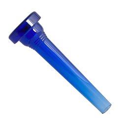 KELLY 7C Crystal Blue Trumpet Mouthpiece