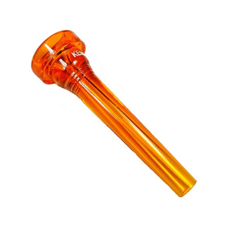 KELLY 7C Crystal Orange Trumpet Mouthpiece