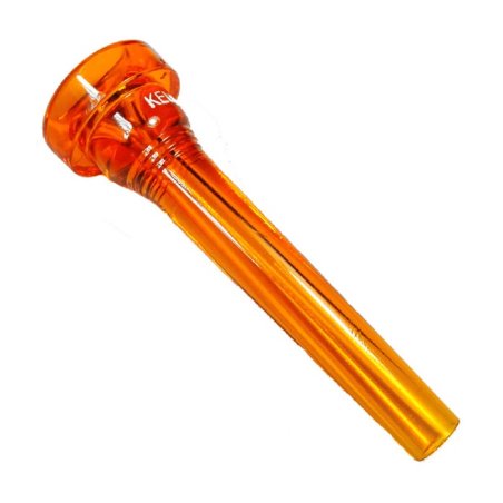 KELLY 7C Crystal Orange Trumpet Mouthpiece