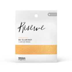 Caixa de 3 palhetas D'ADDARIO Organic Reserve Evolution para Clarinete