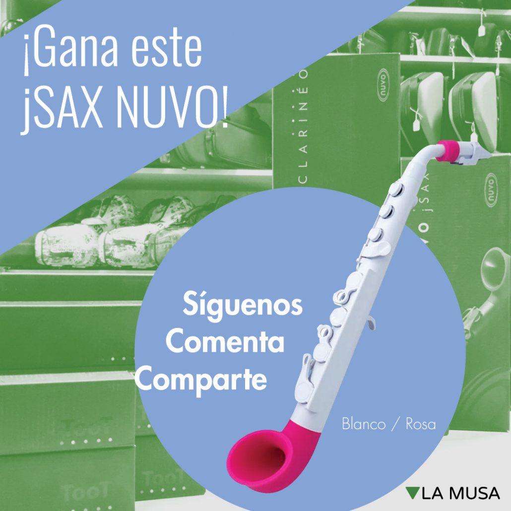 Sorteo jSax Nuvo gratis instrumento La musa tienda online