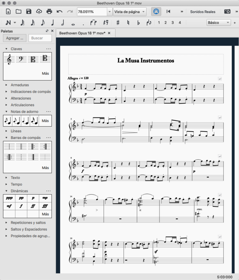 Cómo Editar Partituras (II): Musescore - Blog LA MUSA