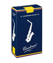Caja de 10 cañas VANDOREN Tradicional para Saxofón alto