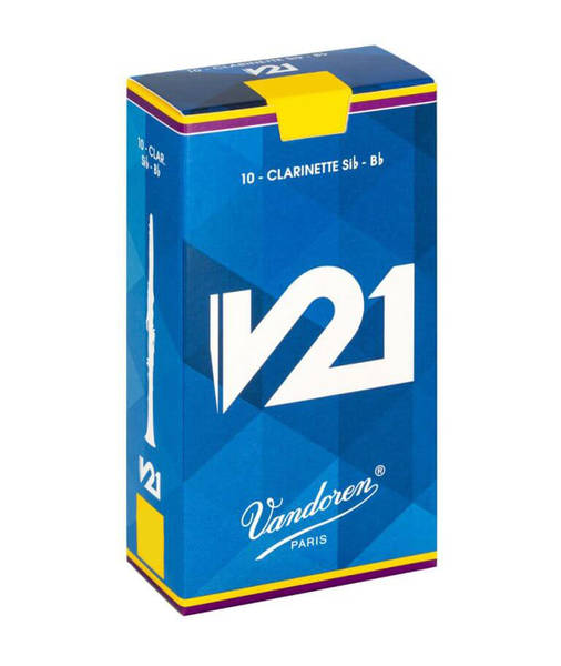 Caja de 10 cañas VANDOREN V21 para Clarinete