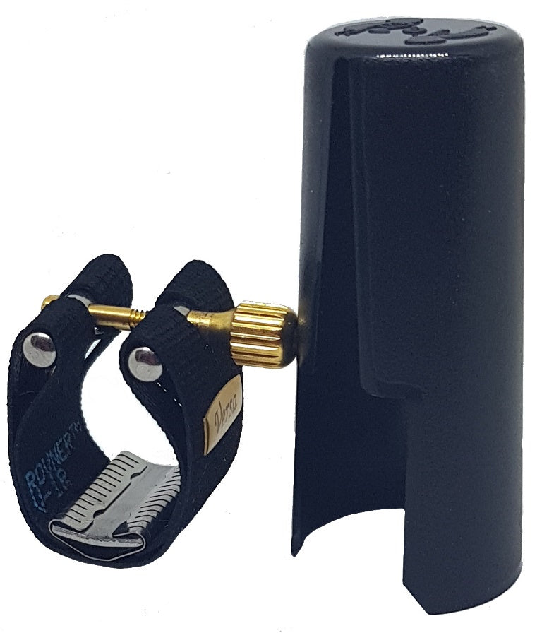 Abrazadera y boquillero ROVNER VERSA para clarinete