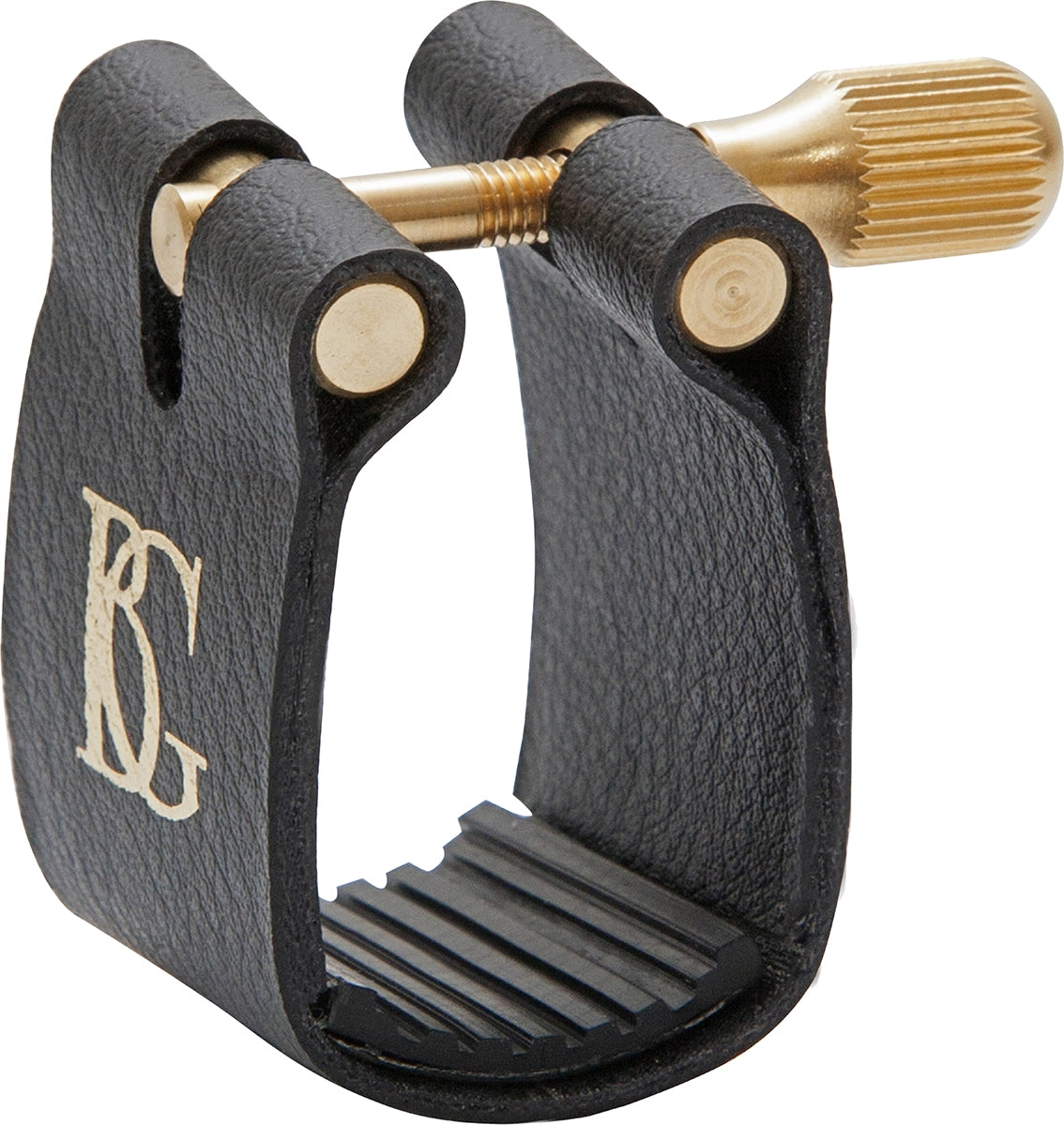 Abrazadera y boquillero BG L12 Standard para saxofón alto