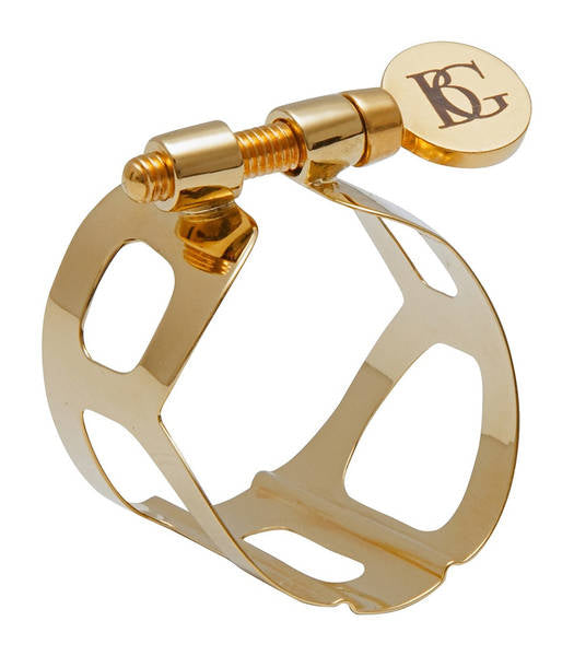 Abrazadera y boquillero BG L40 para saxofón tenor