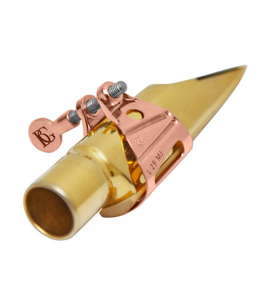 Abrazadera y boquillero BG L29MJ Universal para Saxofón alto y tenor-0