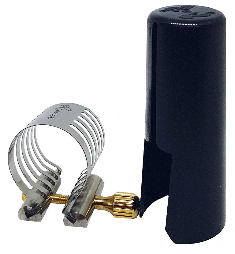 Abrazadera y boquillero ROVNER PLATINUM P2R para saxofón tenor
