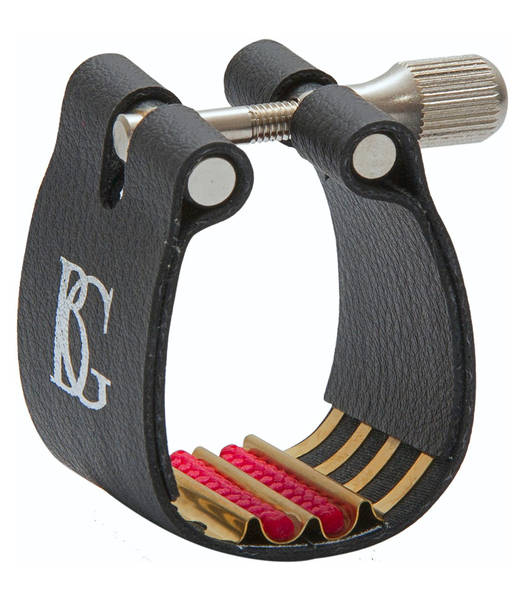 Abrazadera y boquillero BG L9R Revelation para clarinete bajo