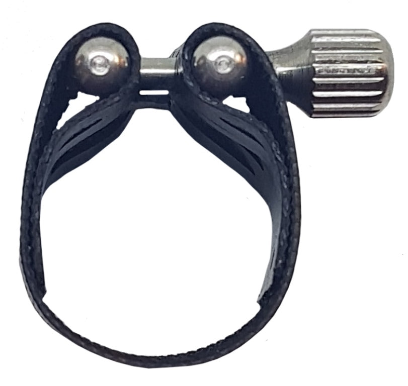 Abrazadera y boquillero ROVNER Dark 3RL para clarinete bajo-0