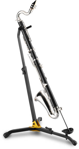 Soporte HERCULES DS561B para clarinete bajo y fagot-0