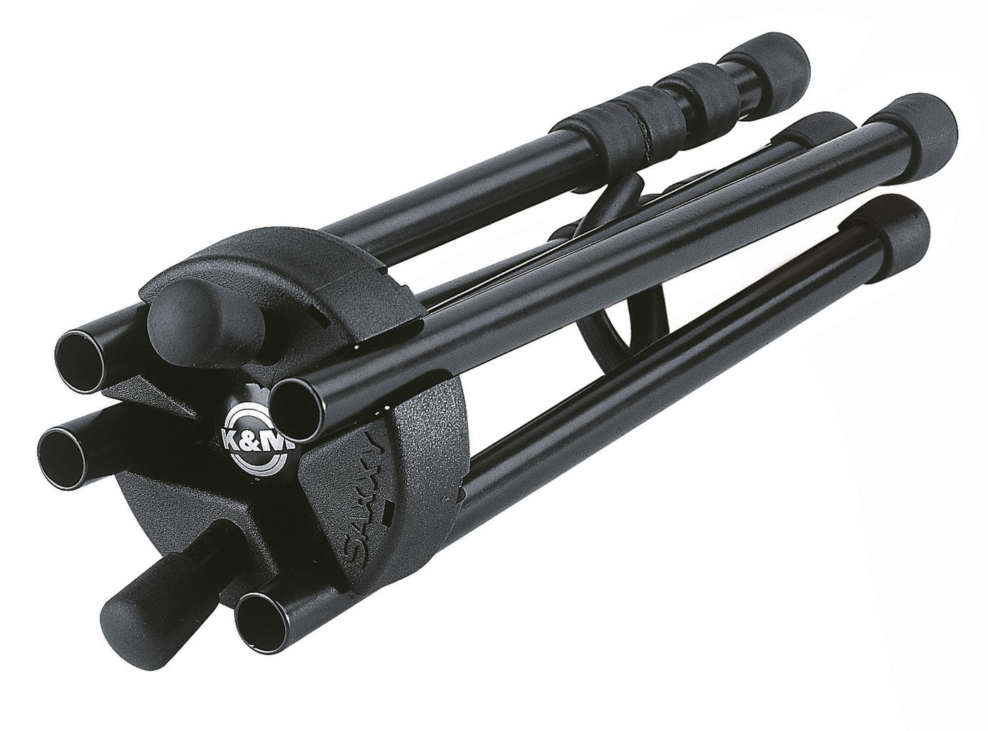 Soporte K&M 14340 SAXXY para saxofón alto-1