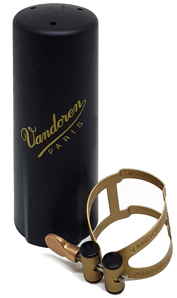Abrazadera y boquillero VANDOREN M/O Oro Viejo para saxofón tenor