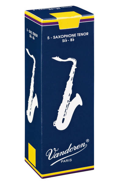 Caja de 5 cañas VANDOREN Tradicional para Saxofón tenor