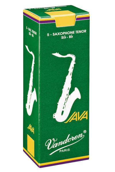 Caja de 5 cañas VANDOREN Java para saxofón tenor