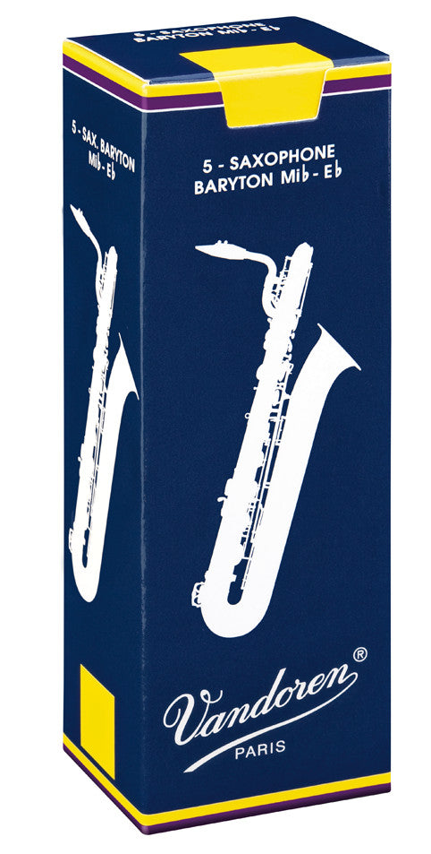 Caja de 5 cañas VANDOREN Tradicional para Saxofón barítono