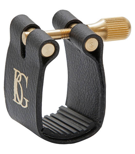 Abrazadera y boquillero BG L15 Standard para saxofón barítono