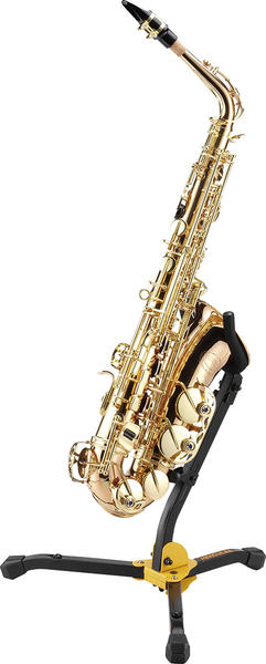 Soporte HERCULES DS530BB para saxofón alto/tenor-0