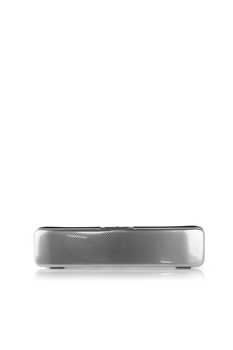Estuche BAM Hightech 4009XLSC Silver Carbon para flauta-1