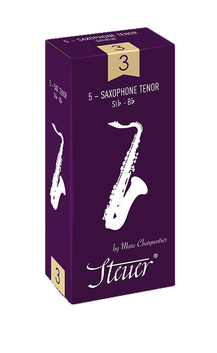 Caja de 5 cañas STEUER "Traditional" para Saxofón tenor