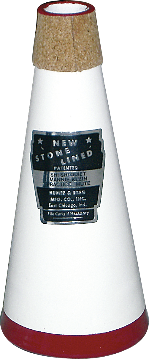 Sordina HUMES & BERG New Stone Lined ST-132 Mannie Klein Practice para trompeta