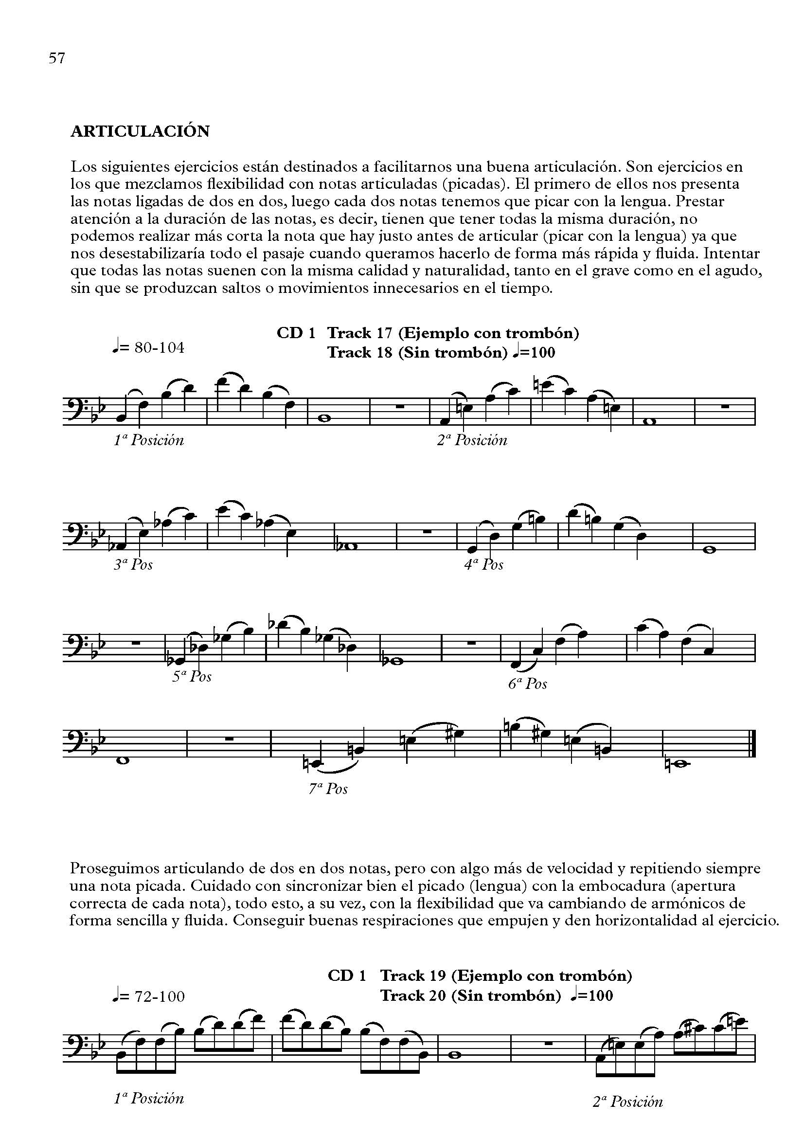 Método DÍA A DÍA "PRELUDIO" para trombón tenor   -1