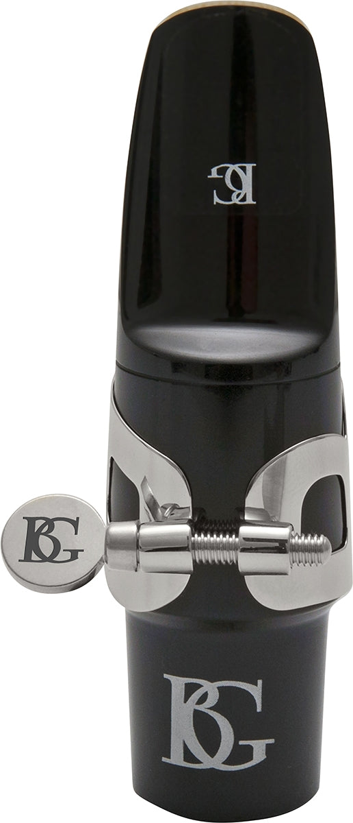 Abrazadera y boquillero BG L47 Tradition para saxofón tenor-0