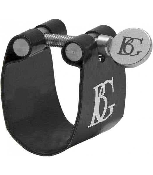 Abrazadera y boquillero BG FLEX LFCB para clarinete bajo-0