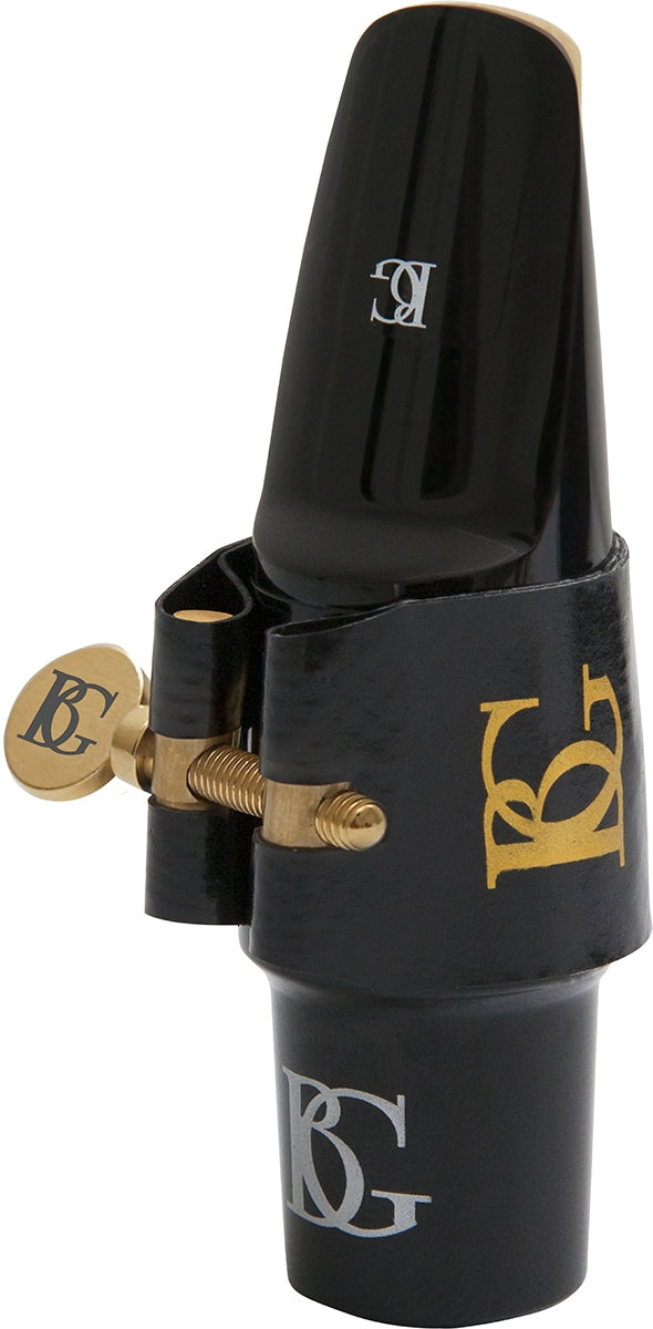 Abrazadera y boquillero BG FLEX JAZZ LFS para saxofón soprano-1