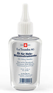 Aceite LA TROMBA para instrumentos de viento madera