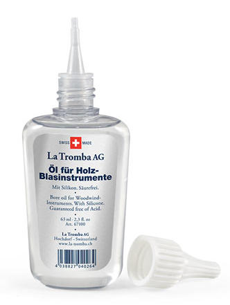 Aceite LA TROMBA para instrumentos de viento madera-0