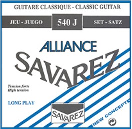 Cuerdas SAVAREZ Alliance HT Classic 540J para guitarra