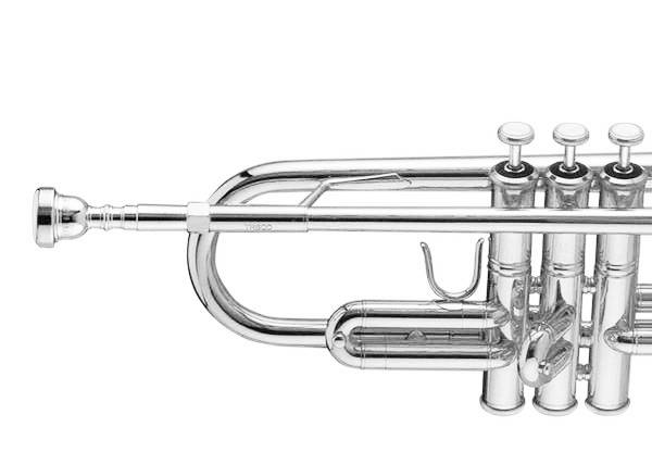 Trompeta BACH TR-650S Sib Plateada-1