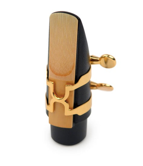 Abrazadera y boquillero D'ADDARIO H para saxofón Soprano-1